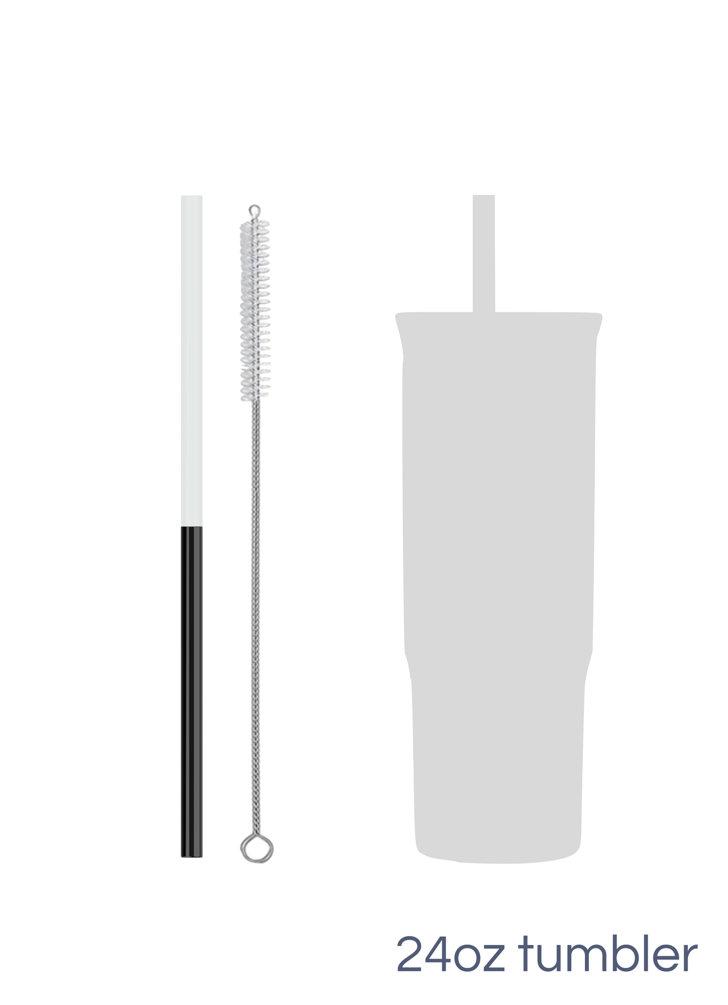 koala straw for tumblers - glass