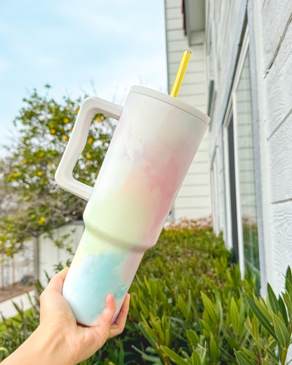 koala straw for simple modern trek tumbler - glass