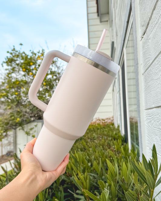 koala straw for stanley quencher tumbler - glass