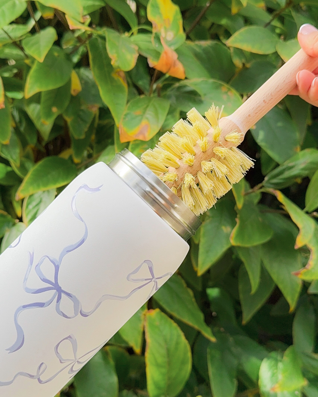 plastic-free bottle brush